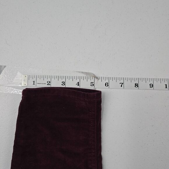 Kut from the kloth Mia toothpick skinny jeans pants corduroy red 6 womens 4677 - Picture 9 of 13